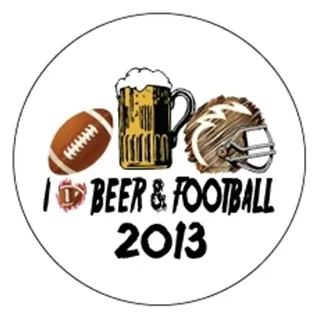 Football Vinyl Decals
