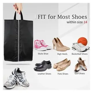 Shoe Bag for Travel Water-Resistant Pouch for Gym Soccer