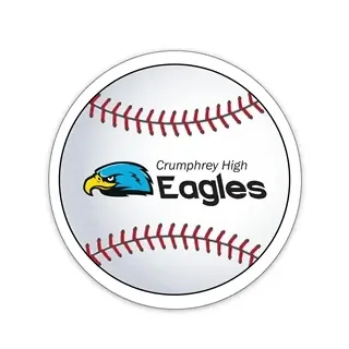 Baseball Shaped NoteKeeper™ Magnet 35 mil