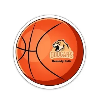 Basketball Shaped NoteKeeper™ Magnet 20 mil