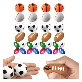 PU Foam Stress Ball Football Basketball Soccer Squeeze Toy