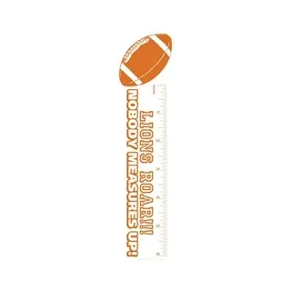 Bookmark - 2"X8" Football Shape Custom Printed Bookmarks