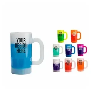 Customizable PP Plastic Beer Mug